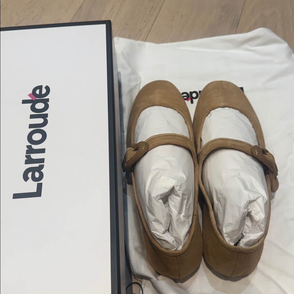 Larroude Verona Mary Jane Flats 7 - Picture 9 of 10